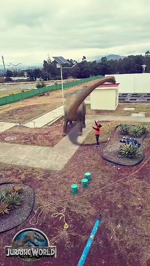 Brontosaurio. 🦕 #johnnydaikirex #jurassicpark #jurassicworld #brontosaurus