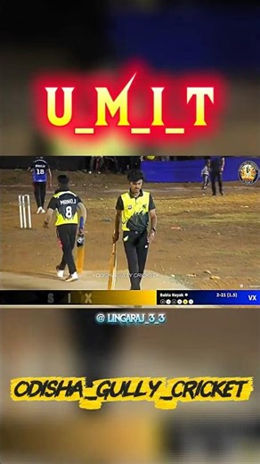 UMIT’s MASSIVE Six 💥🔥 | Gully Cricket Power Show 🏏