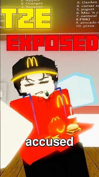 TZE EXPOSED⁉️ #roblox #jjs
