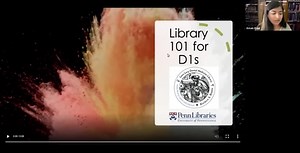 Library 101 for D1s (Franklin catalog search at 5 min mark)