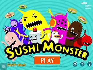 Sushi monster (melon knows how to math). ( level 2 addition)