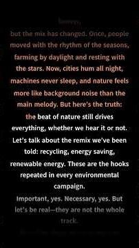 聞き流しリスニング：DJ 風:人間と自然