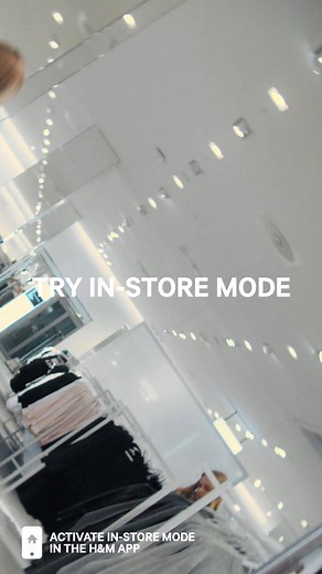 8.8K views · 52 reactions | Finding your favorites just got a whole lot easier… Try 'In-Store Mode' in the H&M app to search assortment online and in-store at the same time! https://hm.info/61824yXJj | H&M | Facebook