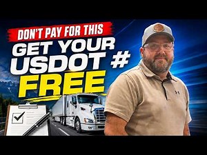 How to Apply for Your USDOT Number in MOTUS — Free, Step-by-Step (2026 Update)
