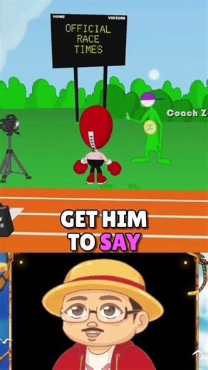 My first Homestar Runner cartoon #shorts