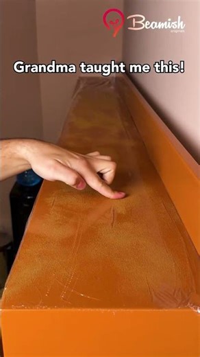 Easily remove kitchen cabinets dust with this hack #easy #kitchen #cabinets #trick