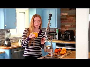 Let gravity work with our professional citrus press!