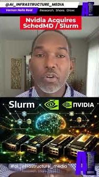 Nvidia Acquires SchedMD - Slurm | #aiinfrastructure #datacenter #ai #gpu