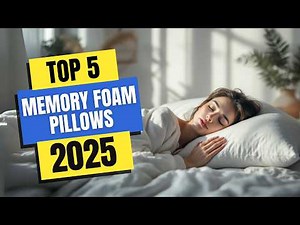 Best Memory Foam Pillows 2025 - Watch This Before You Decide to Buy!