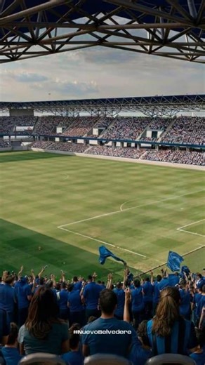 Render de como se vería el 𝗡𝗨𝗘𝗩𝗢 𝗘𝗦𝗧𝗔𝗗𝗜𝗢 𝗕𝗘𝗟𝗩𝗘𝗗𝗘𝗥𝗘. El Nuevo Estadio Belvedere de Liverpool Fútbol Club en Montevideo se perfila como una de las obras más modernas y destacadas del fútbol uruguayo. El club presentó oficialmente el proyecto, y estos son los detalles principales: • Detalles del Nuevo Estadio Belvedere• • Capacidad: Esta pensado para albergar entre 15.000 y 20.000 espectadores. • Diseño Único: Contará con dos anillos y será el único estadio en el país con las c