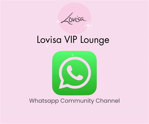 ✨ Introducing the Lovisa VIP Lounge ✨ Join our exclusive WhatsApp Community Channel to get first access to new arrivals, special promos, and VIP-only perks 💖📲 Tap the link to join the glam squad! 💎 https://lovisa.visitlink.me/24Wu4X | Lovisa
