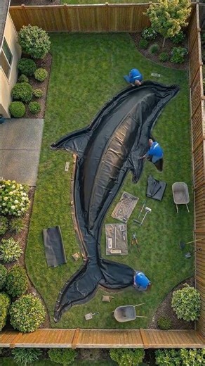 I Built a Massive Dolphin Lagoon at Home 🐬