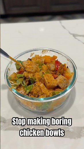 Chipotle Chicken Burrito Bowl Meal Prep