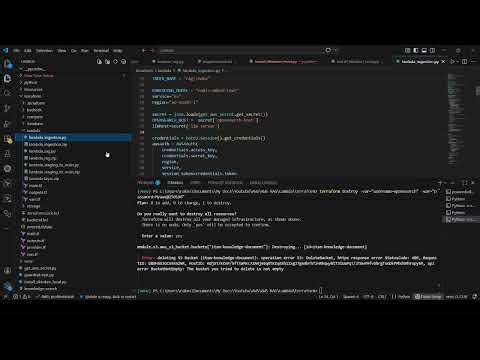 RAG Explained with Real AWS Project (Step-by-Step Tutorial) - Terraform script walkthrough