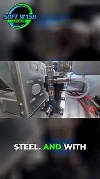 How Its Done! Clean Wiring Tip & Smart Chemical Injector Setup! #pressurewashing