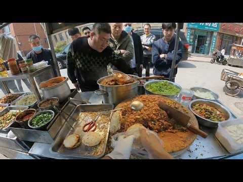 🔴 Roujiamo | The Famous Chinese Burger | POV Chinese Street Food Live