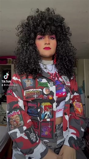 Camo Patched Jacket - Metalhead Thrash Metal Battle Jacket