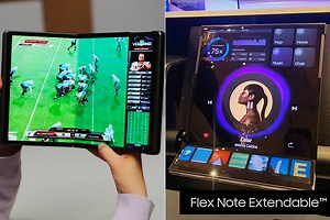 Samsung Flex Note Extendable Screen Measures 11″ When Folded, But Can Extend to 17.3″