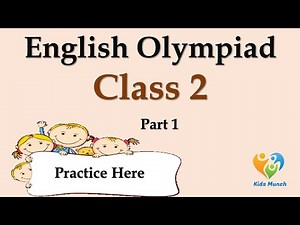 Class 2 English Olympiad-2024 | Online Quiz | English Olympiad Questions for Practice for class 2