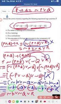 Discrete Mathematics: GATE CSE 2021 Propositional logic question