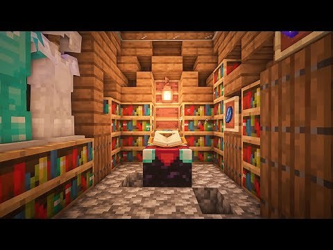 Minecraft: How to Build an Enchanting Room (Level 30)