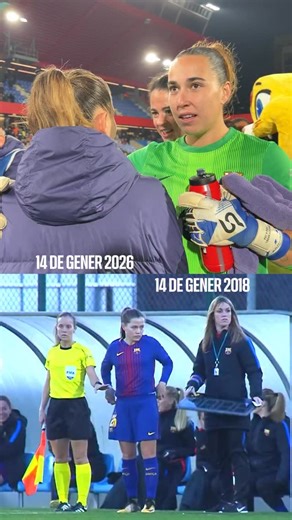 El primer partit, un 14 de gener de 𝟮𝟬𝟭𝟴. El 200, el 14 de gener de 𝟮𝟬𝟮𝟲. | FC Barcelona Femení