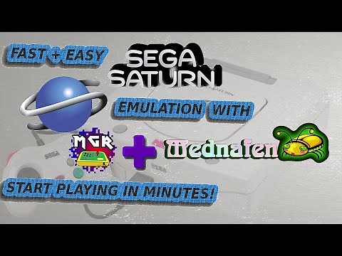 PLAY Sega Saturn games on PC FAST | EASY SS Emulator Setup | Mednafen with GUI (Windows)