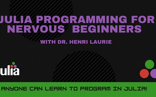 【Julia 入门】 Your First Julia Code! Julia Programming For Nervous Beginner