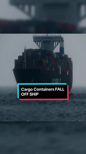 Cargo Containers Fall Off Ship! How Containers Not Fall Off Ships Explained