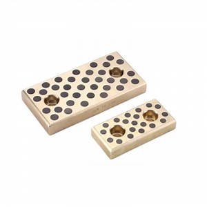 [Hot Item] Durable Graphite and Brass Plate for Self-Lubricating Applications