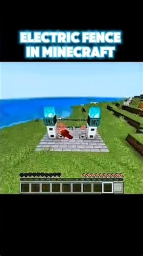 I Built an ⚡Electric Fence in Minecraft | Ultimate Base Protection 😱