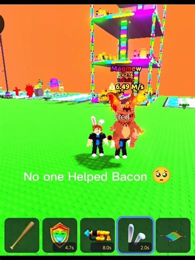 POV: Would You help Poor bacon 😢 #roblox #usa #shorts
