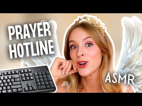 ASMR Prayer Hotline 📞 Angel’s First Day on the Job (Typing, Funny Roleplay, Southern Accent)