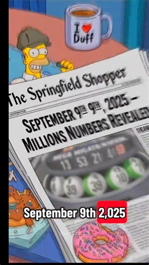 The Simpsons Predicted a $500 Million Powerball Jackpot on Sept 9, 2025 #simpsons #Predictions #Suggested #usa | Story Club 2.0
