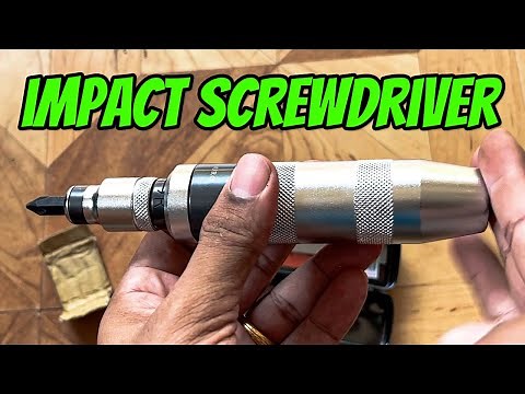 Impact Screwdriver Explained: How It Works & Why You Need One! English