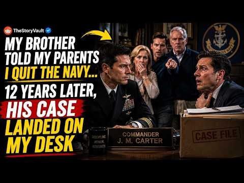 My Brother Told My Parents I Quit the Navy… 12 Years Later, His Case Landed on My Desk