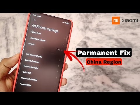 How To Fix China Region! for Any Xiaomi Phone | Remove China Region from Your Setting