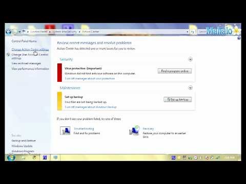 How to Turn on and Off Security Settings in Windows 7
