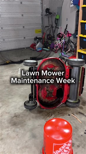 Perfect week to get your lawn mowers ready for 2026!!! #superclean #diy #lawngestyard #lawncare