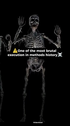 One of the most brutal execution method in history⚠️☠️#fyp #foryoupage #worstways #brutal