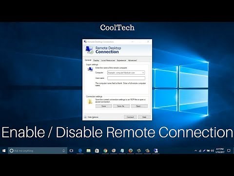 How to Enable or Disable Remote Desktop Connections in Windows 10 PC