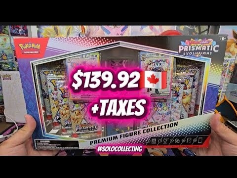 Let's Open this Prismatic Evolutions Premium Figure Collection !