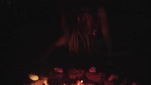 Scary Witch Does Voodoo Black Magic Ritual Stock Footage SBV-327132892 - Storyblocks