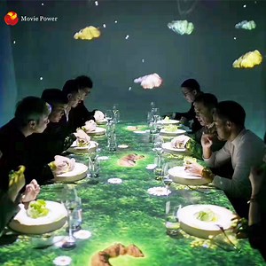 [Hot Item] Kids Entertainment Games Machines Children Ar 3D Interactive Floor Game Projector Game