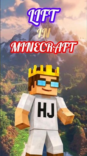 MINECRAFT LIFT BUILD 🛗 | EASY BUILD !