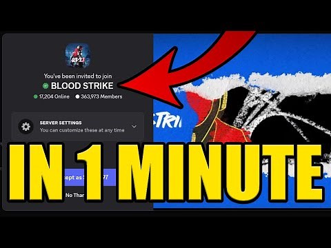 HOW to JOIN BLOOD STRIKE DISCORD SERVER ✅PC & MOBILE✅