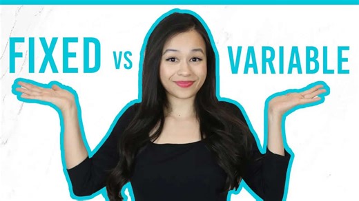 Fixed vs. variable interest rates