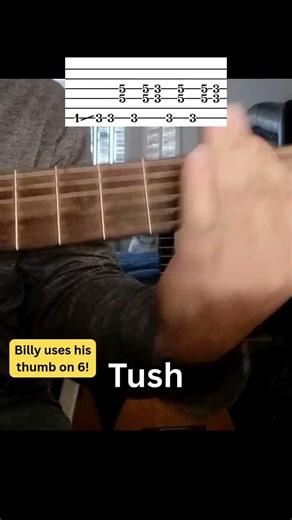 Tush ZZ Top Guitar Tutorial