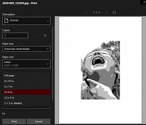 Using a grid method to draw your photograph