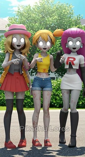 They Turned into Zombies… Can Pikachu Save Them? 🤔⚡️